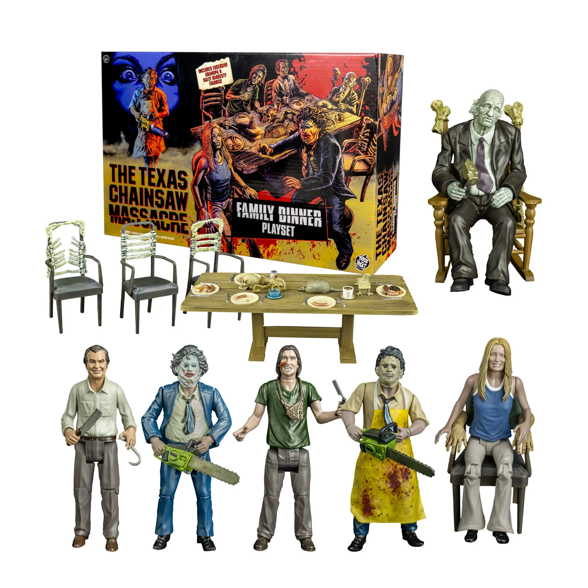 Trick or Treat Studios - Texas Chainsaw Massacre  - Dinner Scene Complete Bundle