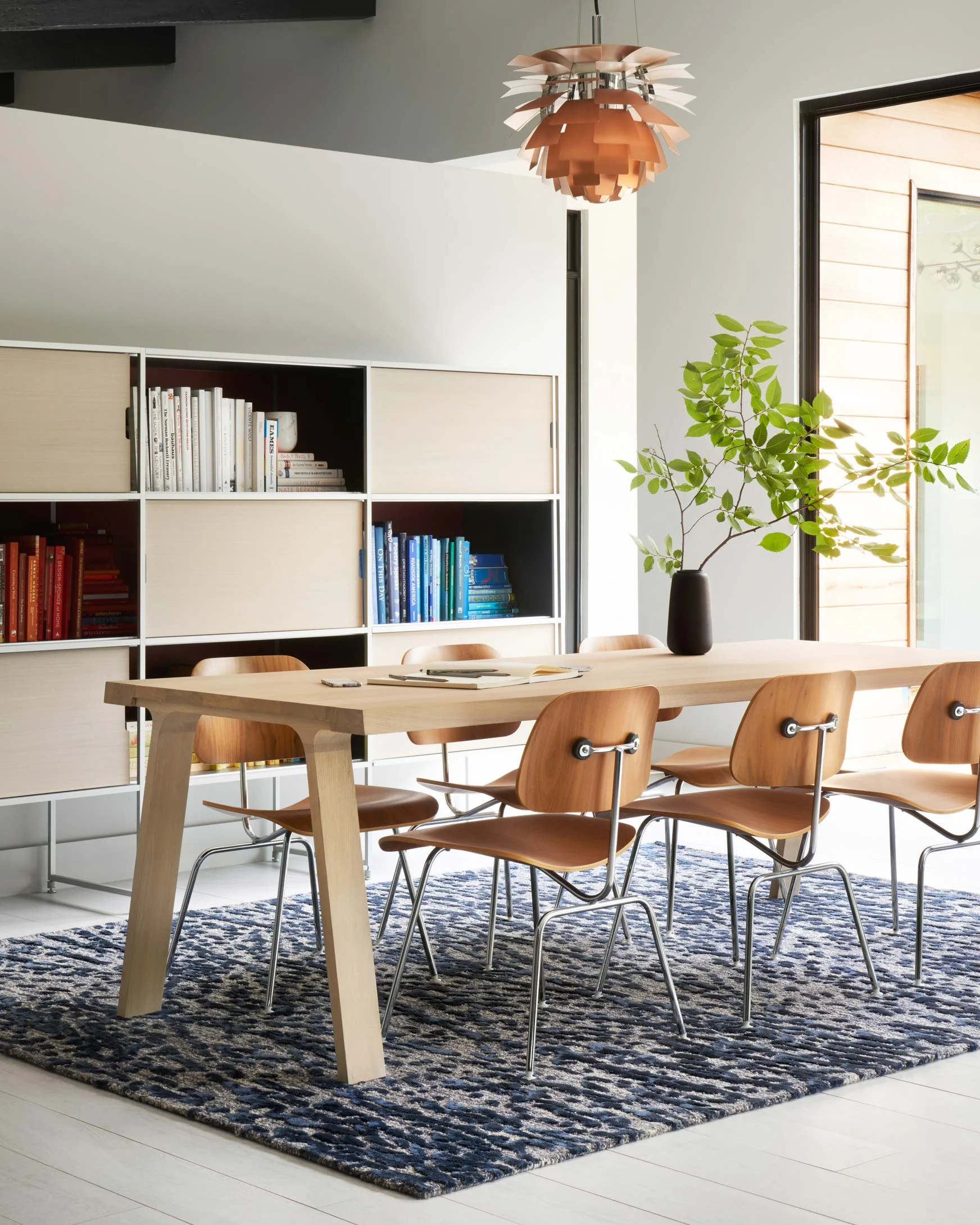 Loloi Juneau Collection - Contemporary Hand Tufted Rug in Steel & Blue (JY-01)