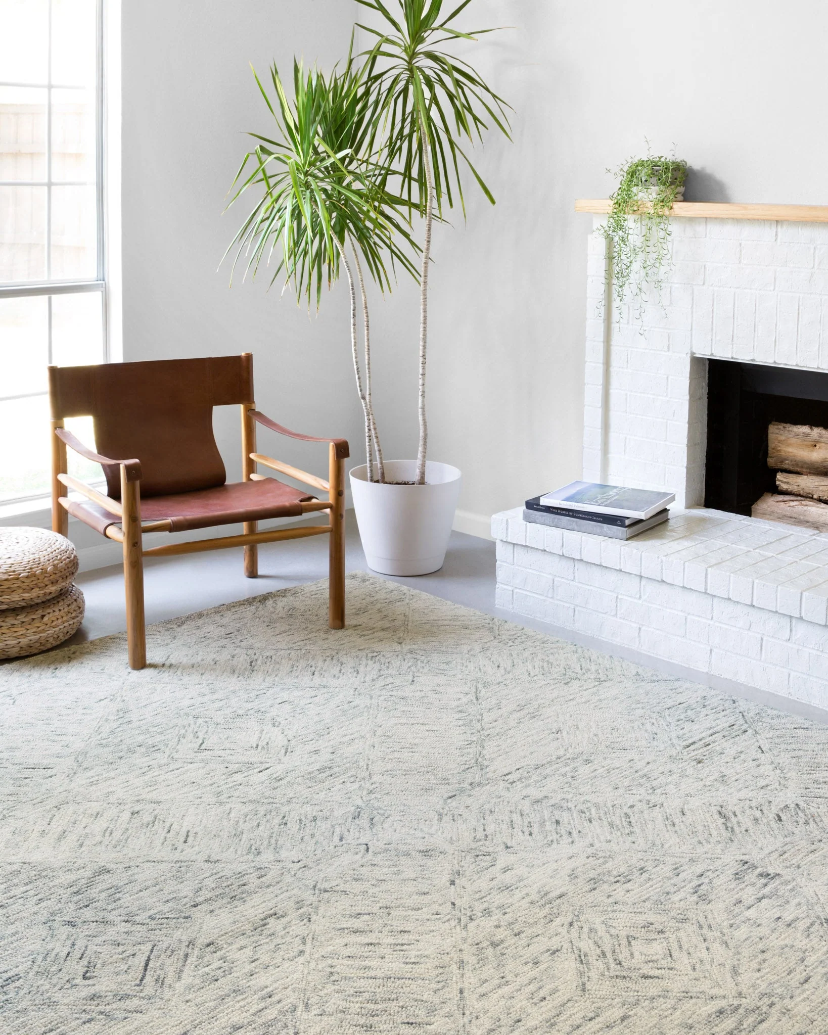 Loloi II Ziva Collection - Contemporary Hand Tufted Rug in Sky (ZV-05)