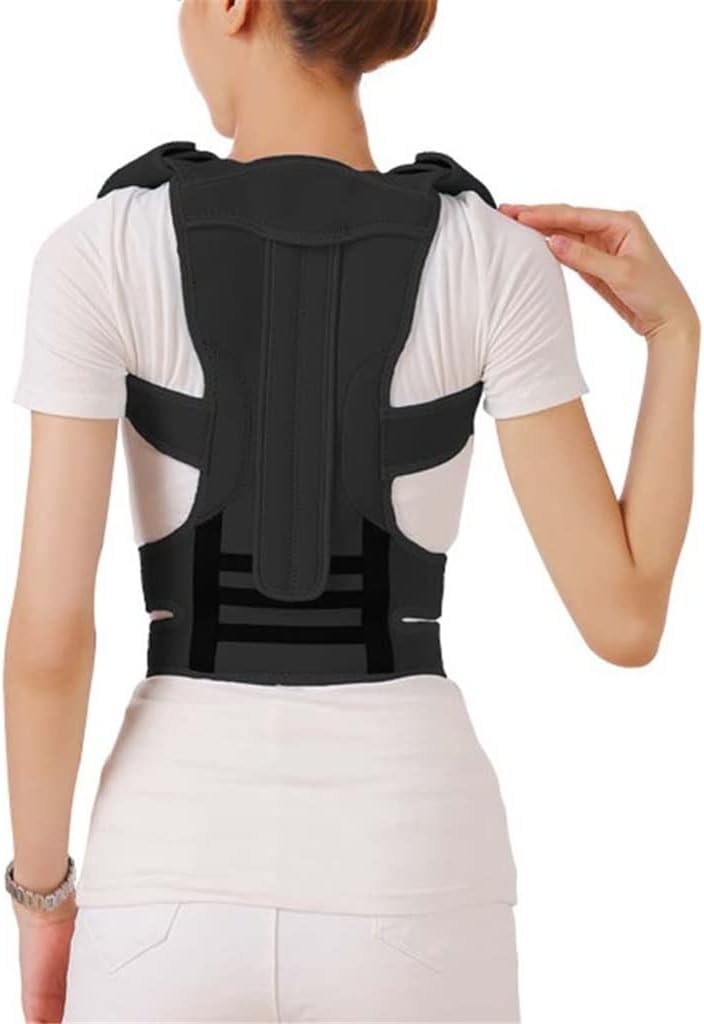 Adjustable Posture Corrector Back Support Shoulder Brace Support Back Belt for Men Women Improve Shoulder(D,L Code)