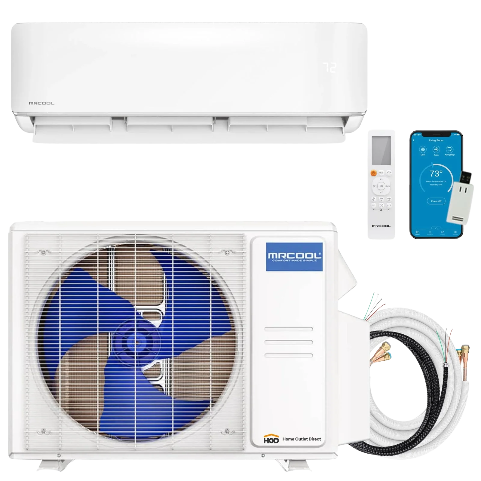 MRCOOL 12,000 BTU 5th Gen DIY Mini Split 115V