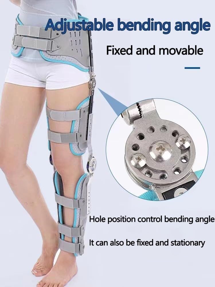 Universal Hip Joint Protect HIPS Joint Fixation Brace for Hip Thigh and Sciatica Post-op Corrector Groin Fracture Support Stabilizer for Men Women Pulled Thigh Strains(Left)