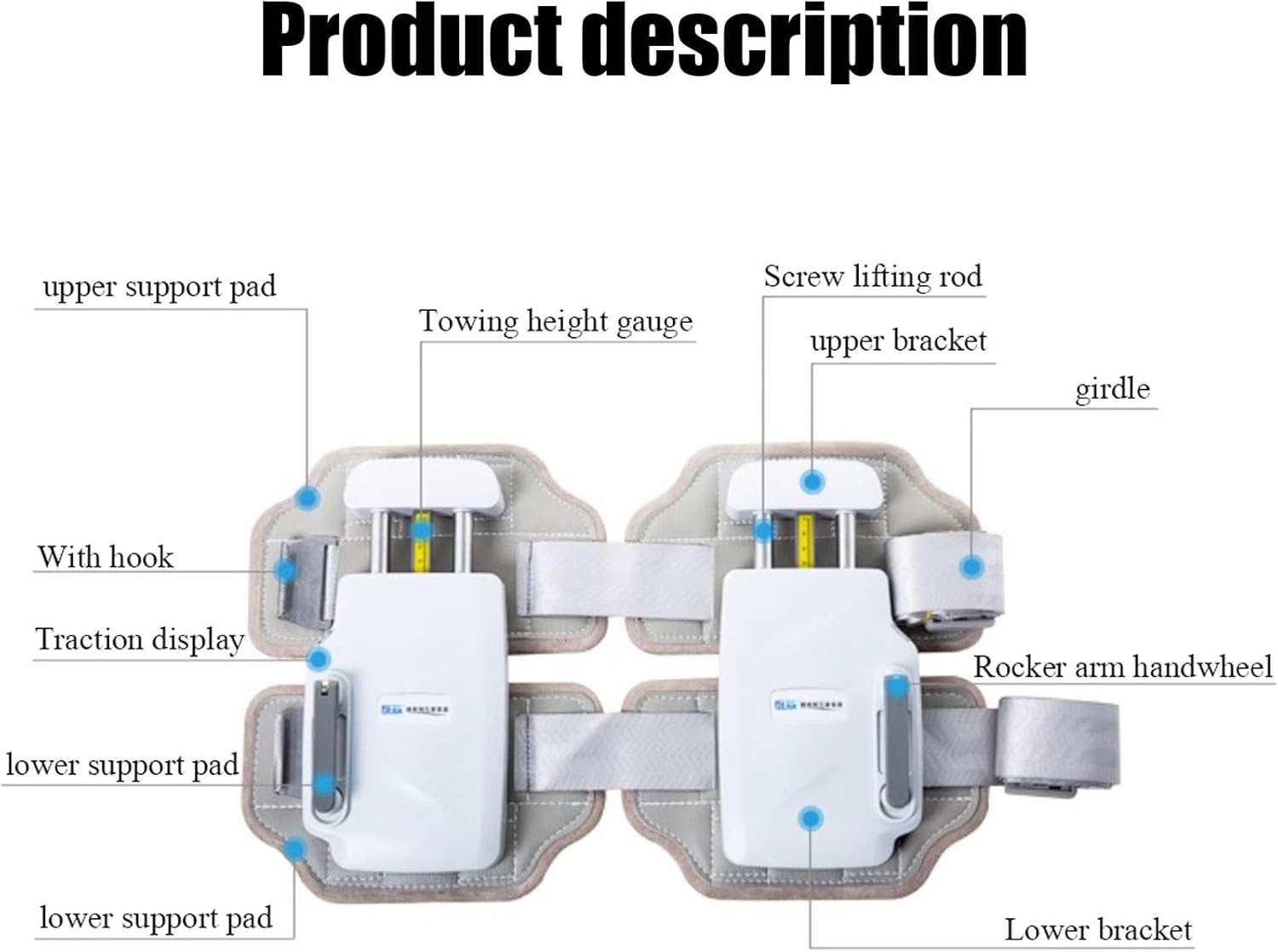 Lumbar Traction Device,Herniated Disc Back Pain Relief Device,Spinal Decompression Devices,Tractor Lumbar Disc Traction