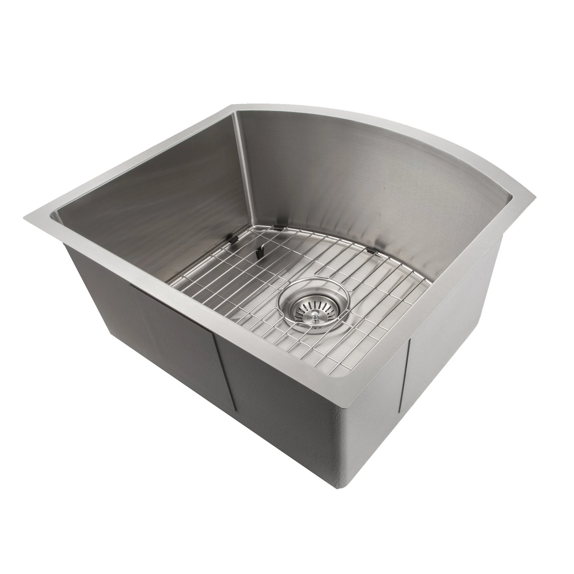 ZLINE Telluride 22 Inch Undermount Single Bowl Sink in Snow Stainless Steel (SCS-22S)