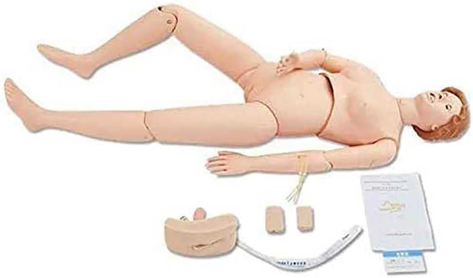Educational Model Life Size N Manikin Basic Female Patient Care Simulator Human Anatal Model for N Medical Training
