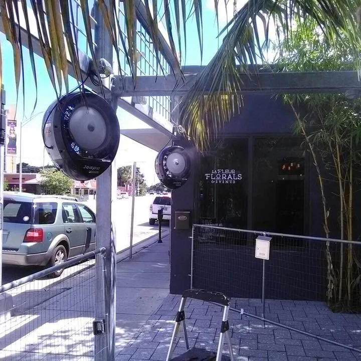 EcoJet by Joape Hurricane 660 Commercial Wall Mount Misting Fan