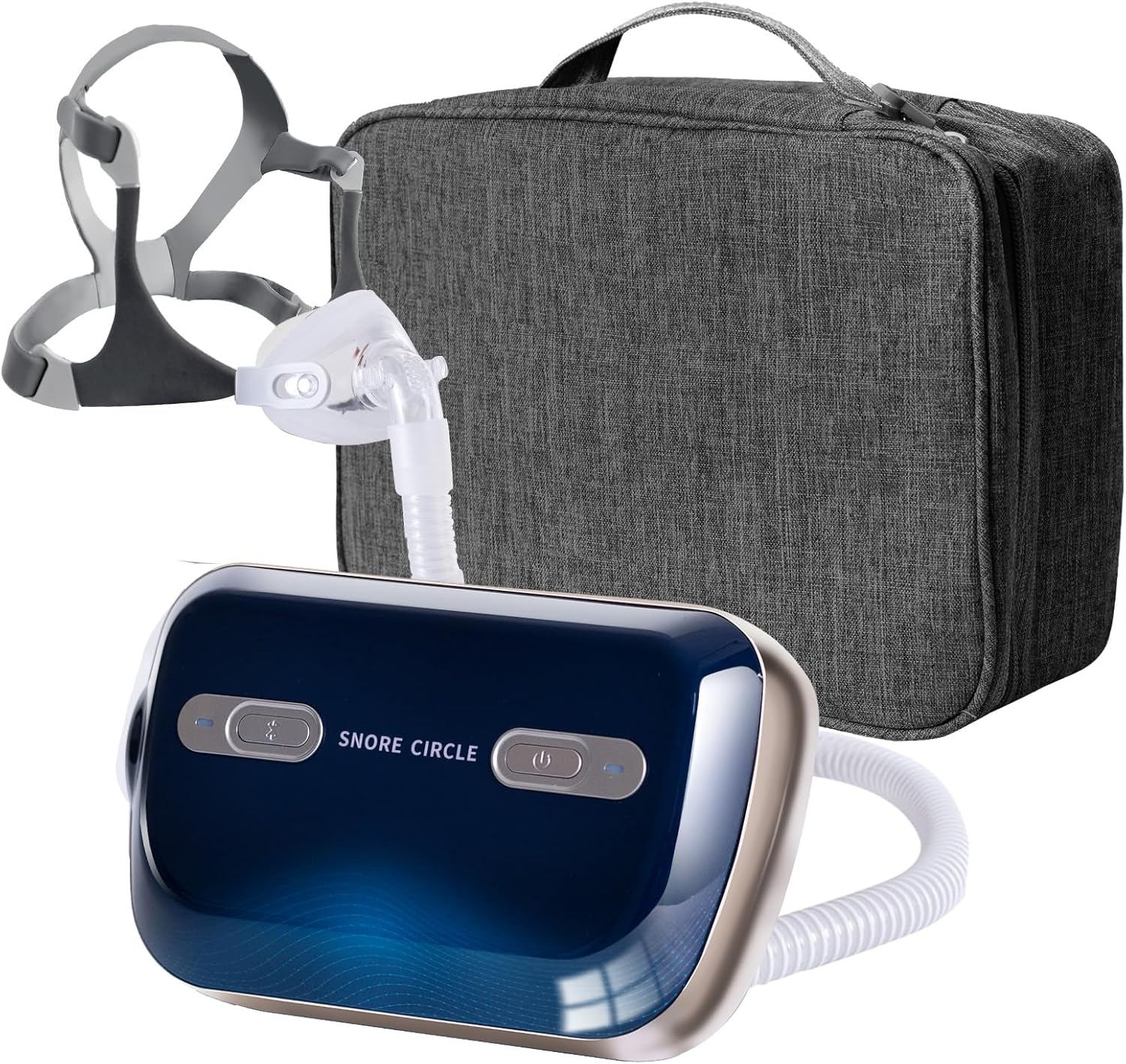 Veterinary Portable Sleepnea Device for Home and Travel Use - Auto Sleepnea Machine with Hose, All Accessories Included