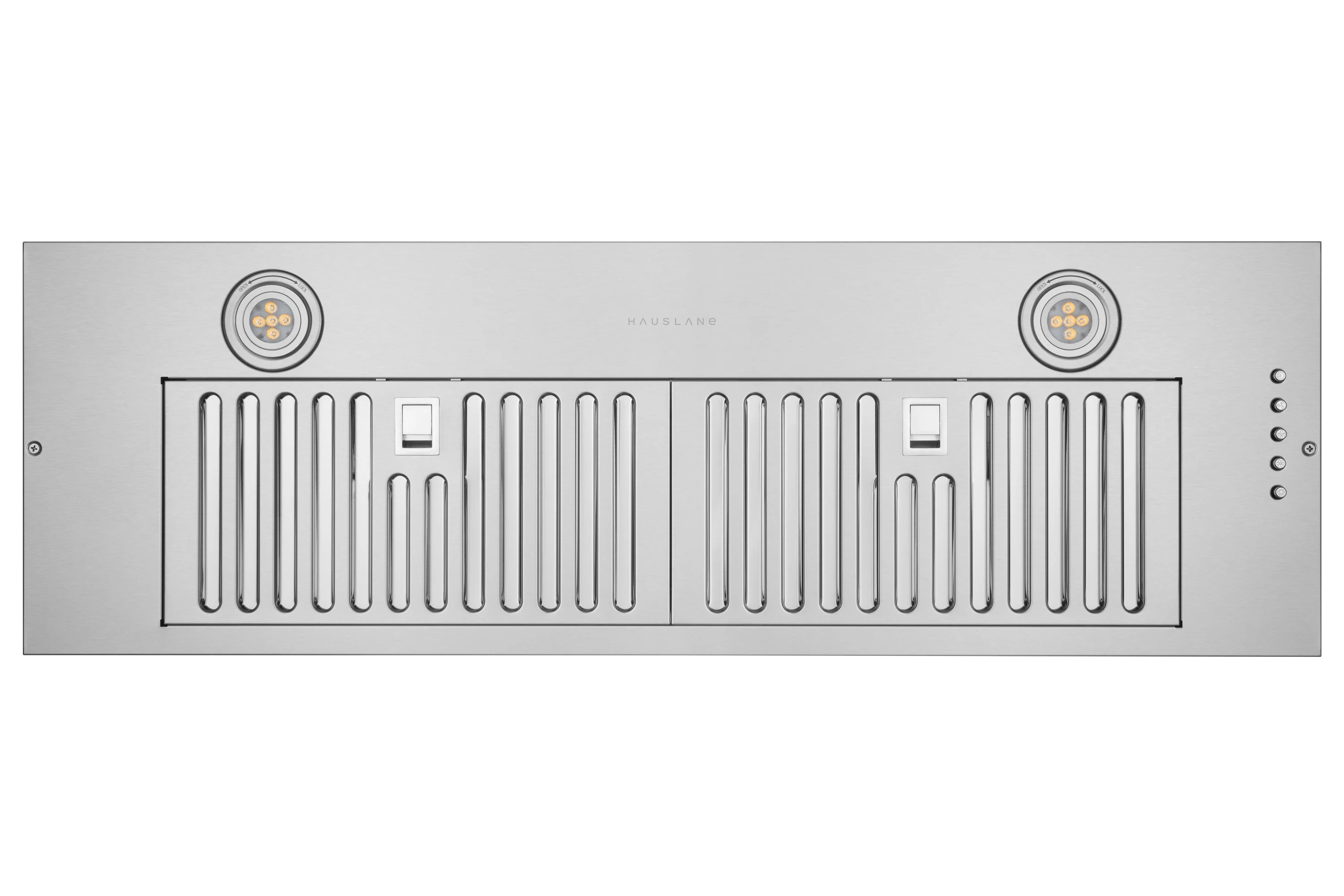 Hauslane 450 CFM Convertible Built-In Range Hood Insert with Stainless Steel Filters (IN-R100)