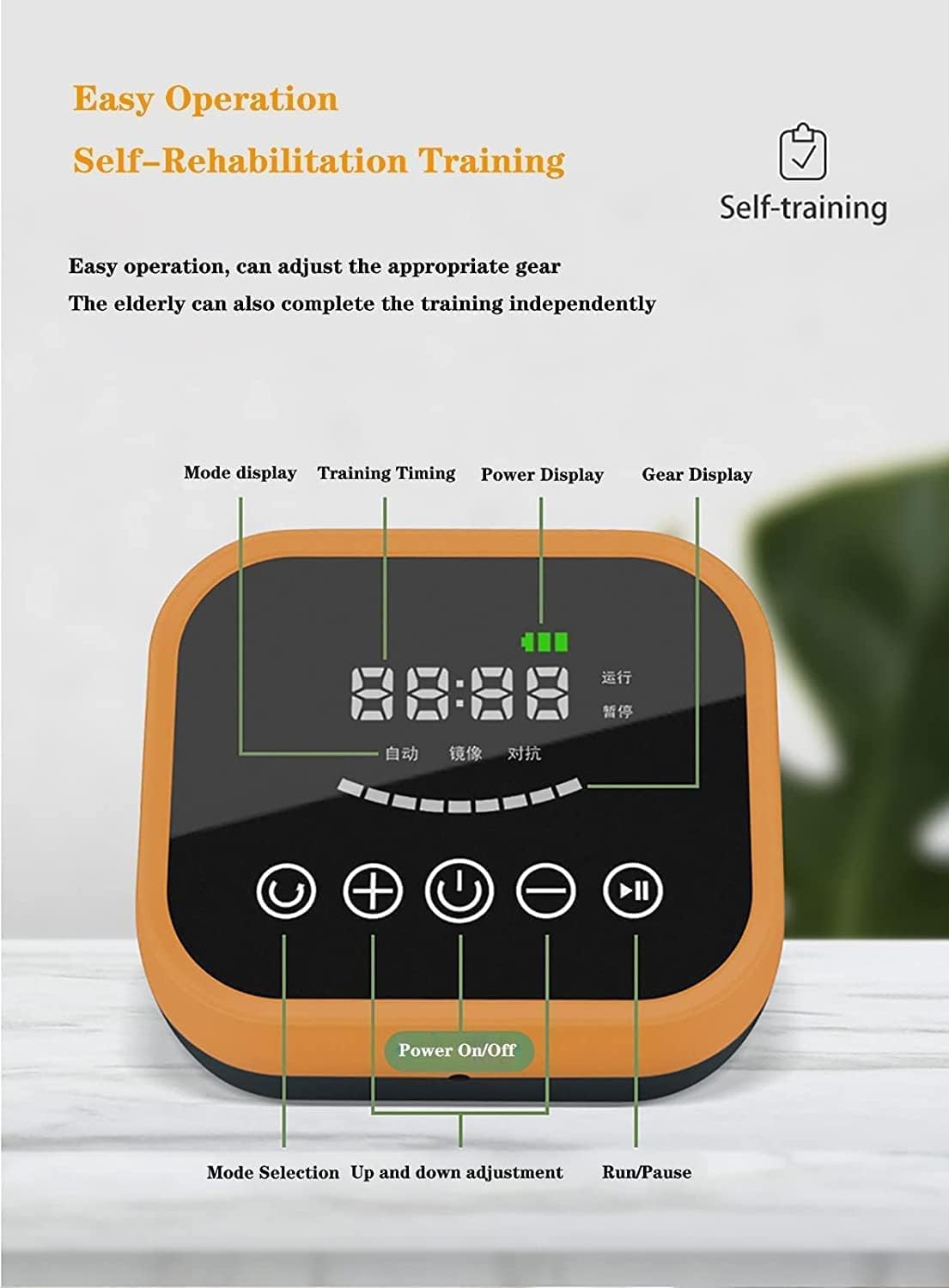 KouRy Self-Training Rehabilitation Robot Gloves, Hand Rehabilitation Device for Stroke Hemiplegia Finger Rehab Training Orthotics Training Intensity Can Be Adjusted (Size : Righthand XL)