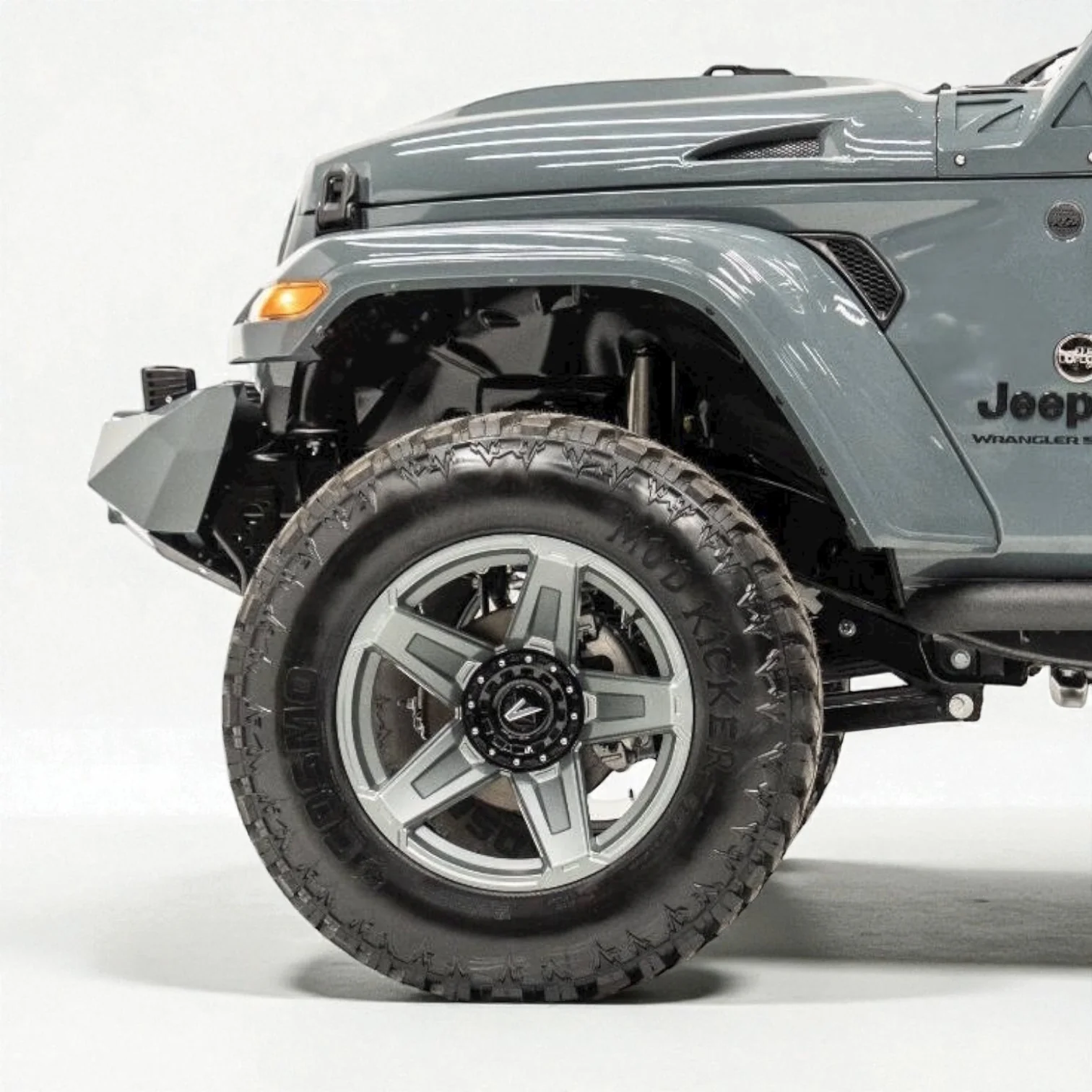 Apocalypse 5 Spoke Wheel for Jeep Gladiator /  Wrangler 5 Lug (Silver)