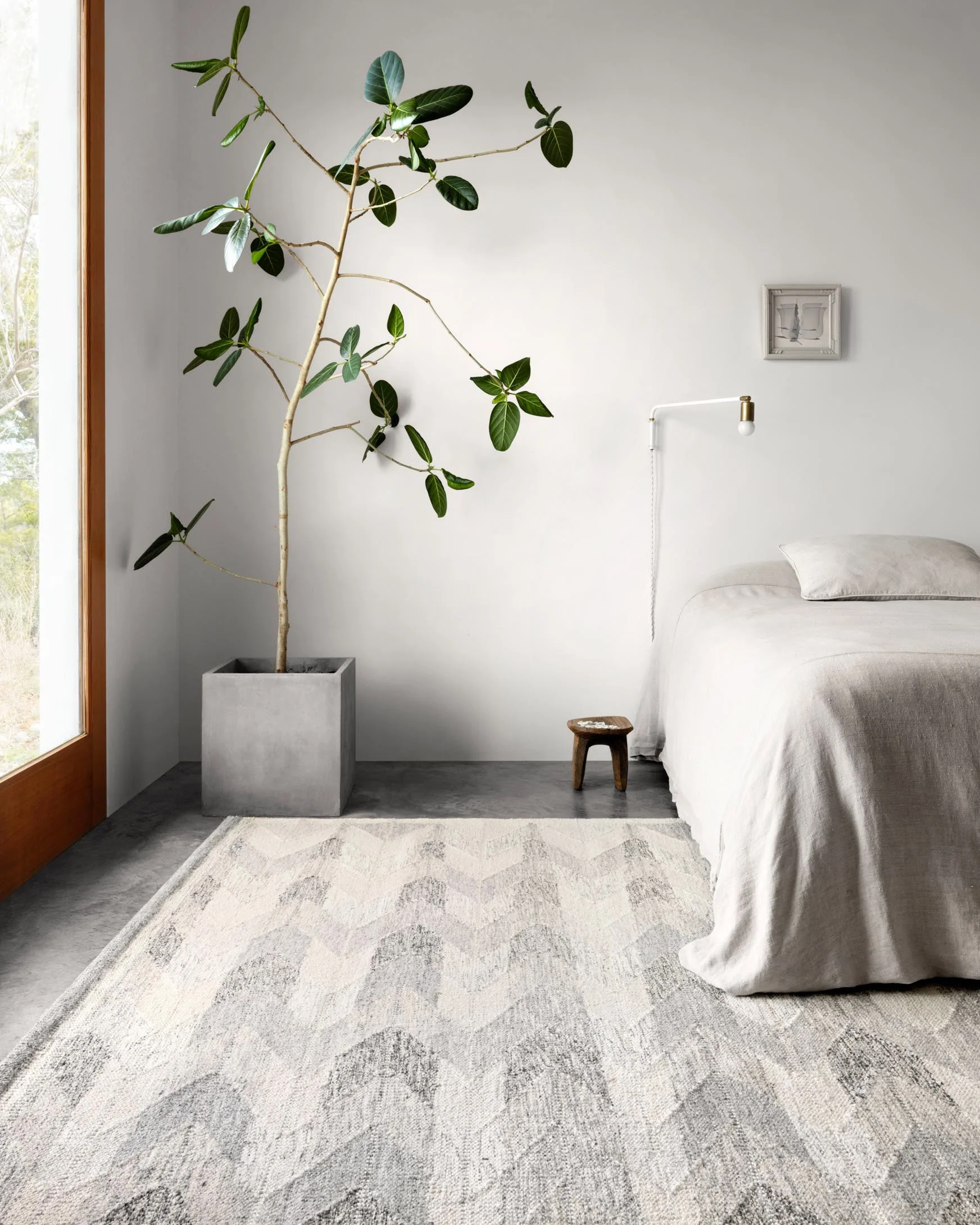 Loloi Evelina Collection - Contemporary Hand Woven Rug in Pewter & Silver (EVE-02)