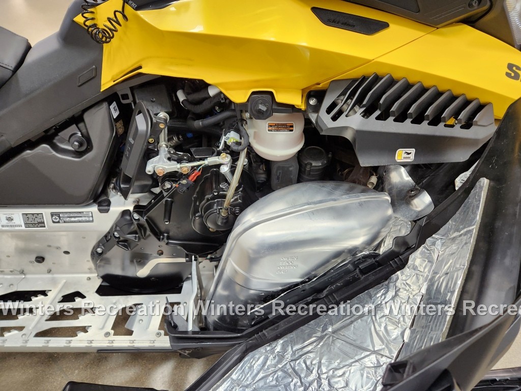 2024 Ski-Doo Renegade Sport 600 Ace Snowmobile, Black & Yellow