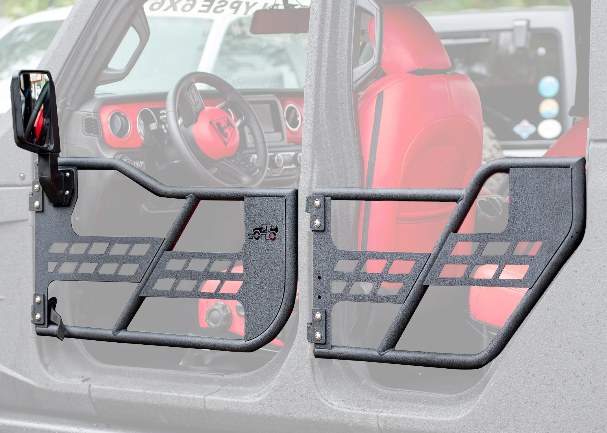 Jeep Wrangler Pipe Doors 2018-2026