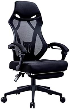 Gaming Chair, Reception Chairs with Arms and Back Support Ergonomic Office Chair High Back Desk Chair with Footrest and Lumbar Support,