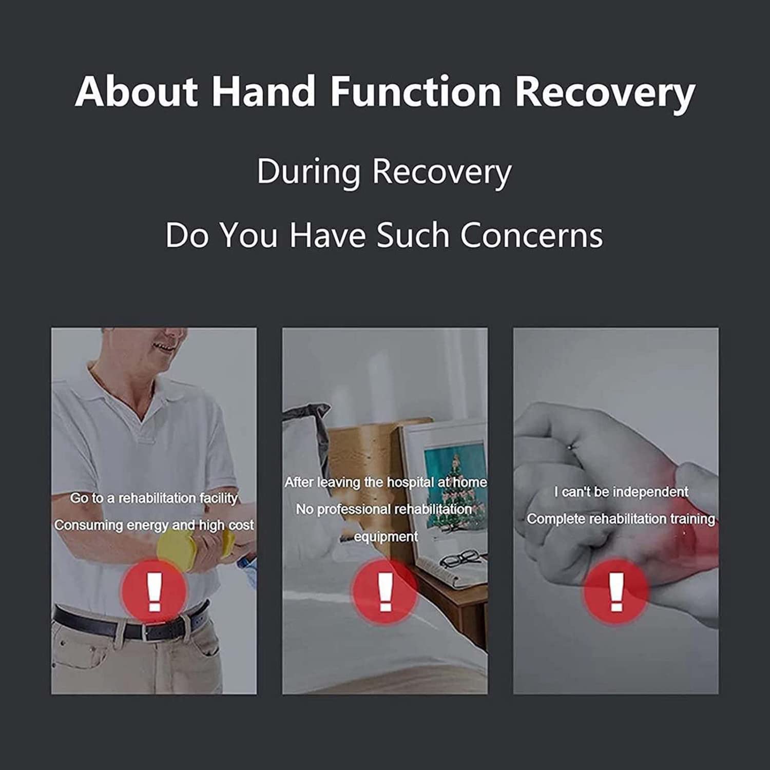 Rehabilitation Robot Gloves Orthoses Functional Hand Splint Assistive Gloves Finger Hand Training Device for Hand Dysfunction Patients Exercise Finger Joint,RightBlue-5age(c (RightBlue S)