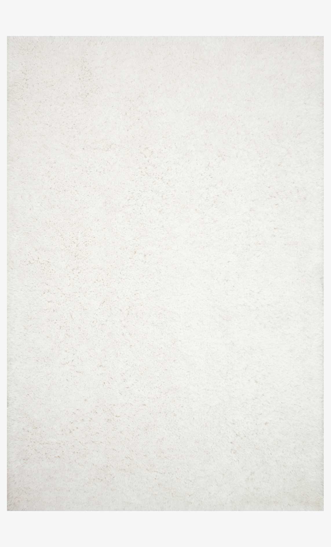 Loloi II Mila Shag Collection - Shags Hand Tufted Rug in White (MIL-01)