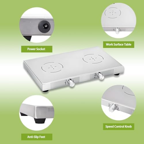 Adjustable Multi-Position Magnetic Stirrer, 200-2000 RPM, 1/2/4/6 Channels for Home & Lab Use, High-Speed Magnetic Stirring, Perfect for Chemistry & DIY Projects