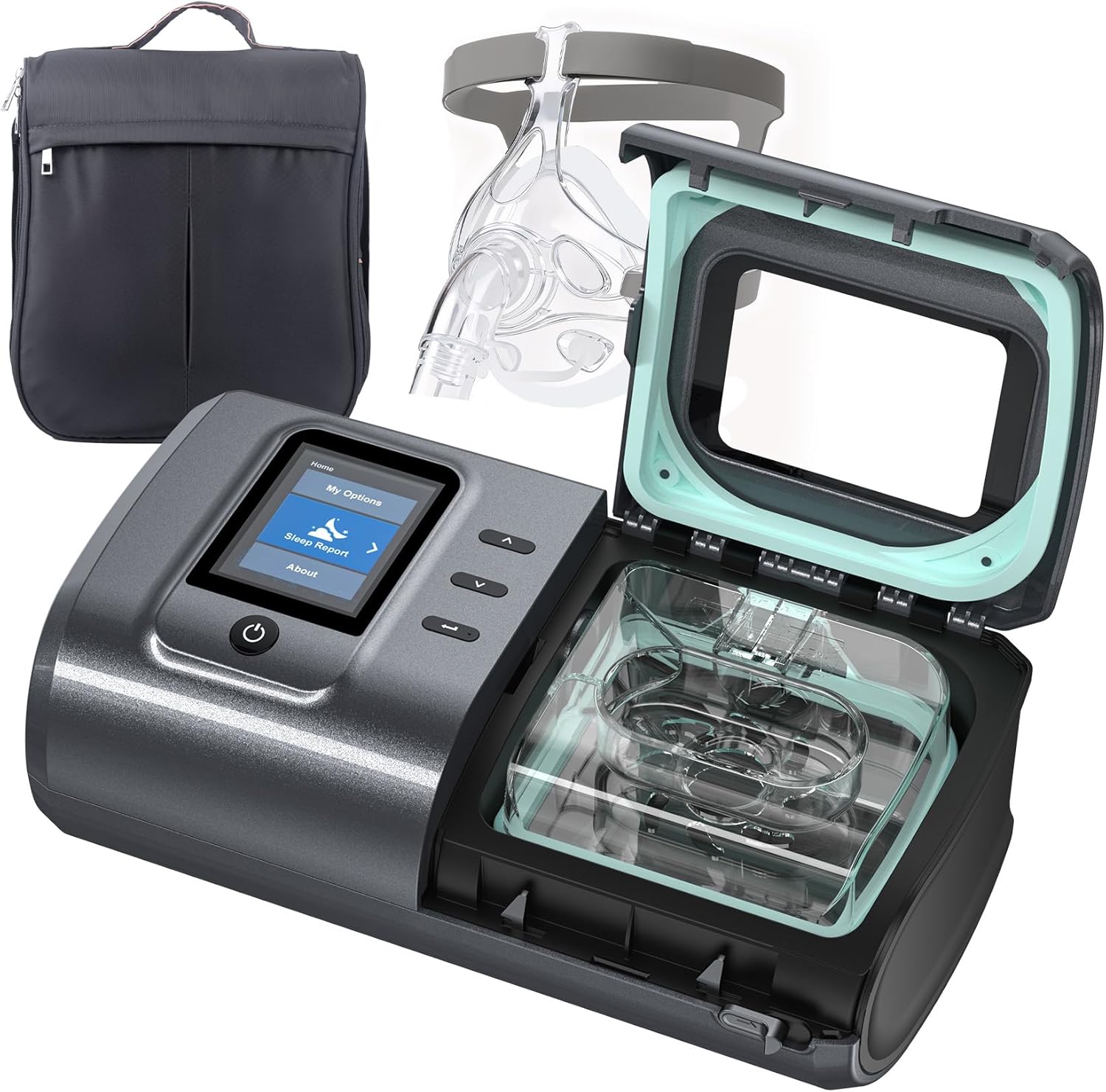 REMSTAR Plus Portable Auto-C-Pap Machine with Humidifier for Effective Sleep Apnea Therapy at Home and Travel