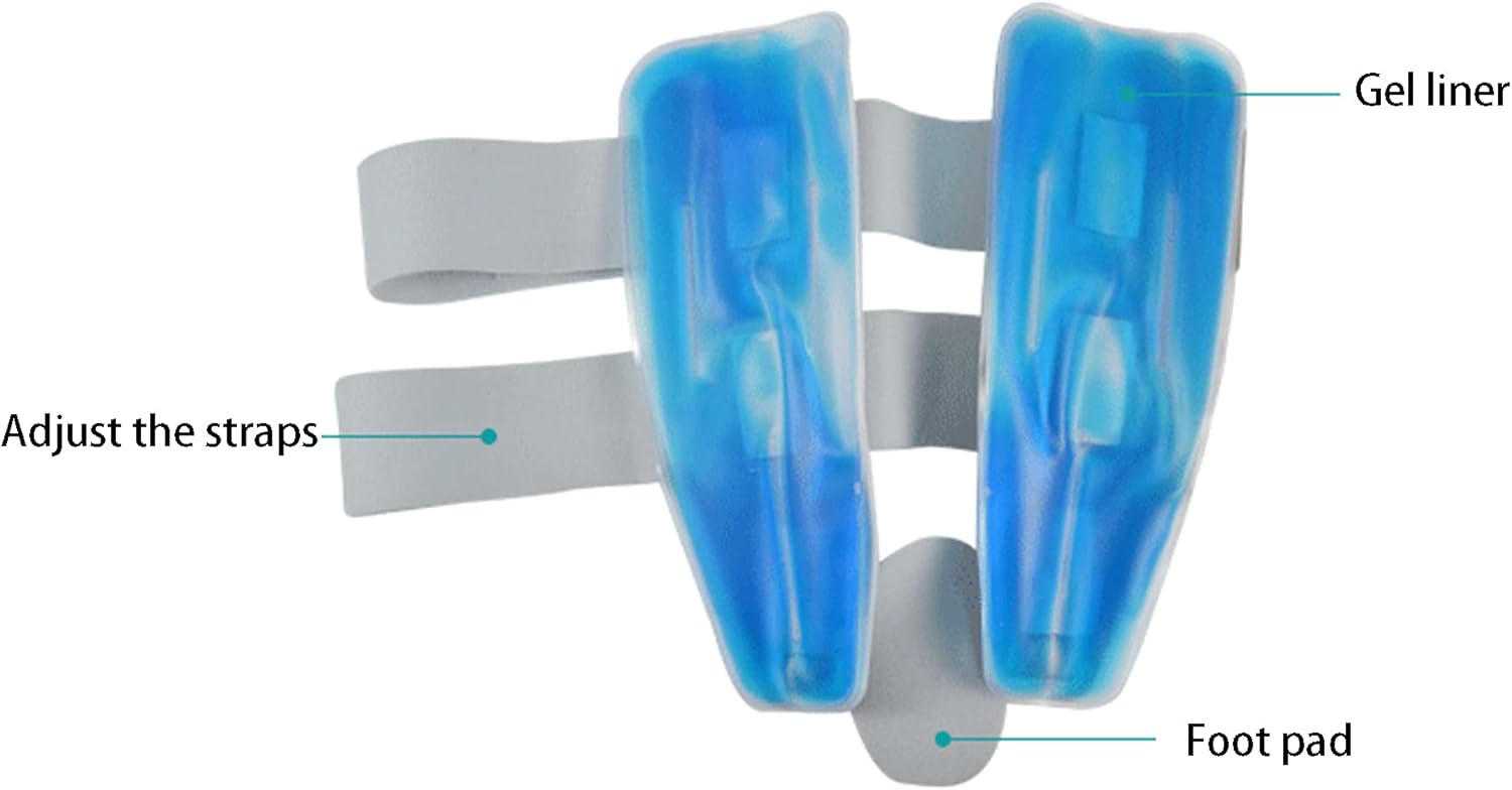 Ankle Support Adjustable Ankle Brace for Strains Post-op Cast Support and Injury Protection Ankle Sprain Support for Men and Women ​wear Over Compression Socks or Sleeves