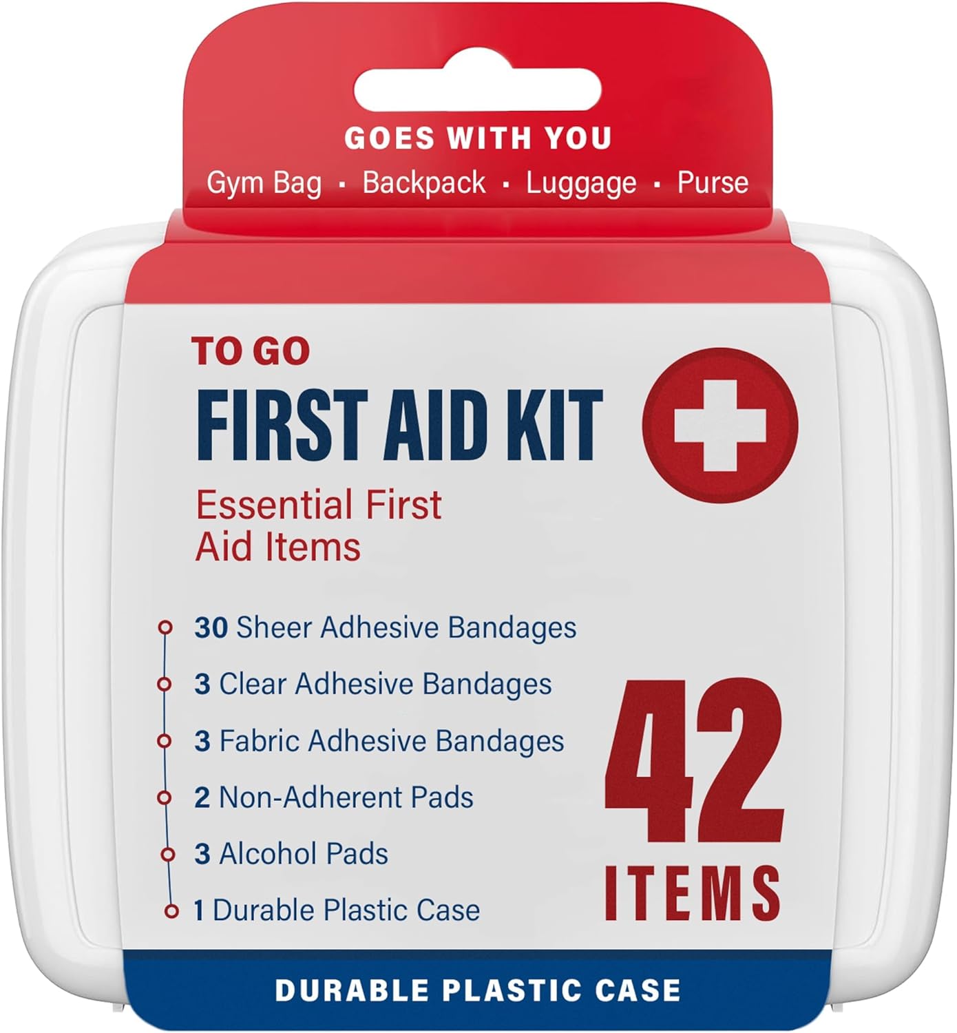 DecorRack 4000 Piece First Aid Kit, 96 Individual Boxes of 42 Items Each, First Aid Kits for Minor Cuts, Scrapes, Travel, Car, Home, Work, Field Trips or Camping (4000pcs, 96 Pack)