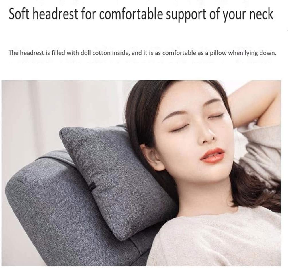 Executive Swivel Adjustable Swivel Office Desk Chair with Armrests Lumbar Support Desk Ergonomic Chair Burlap Boss Chair Office Chair Backrest Reclining Fabric Rotating Cha,Beige