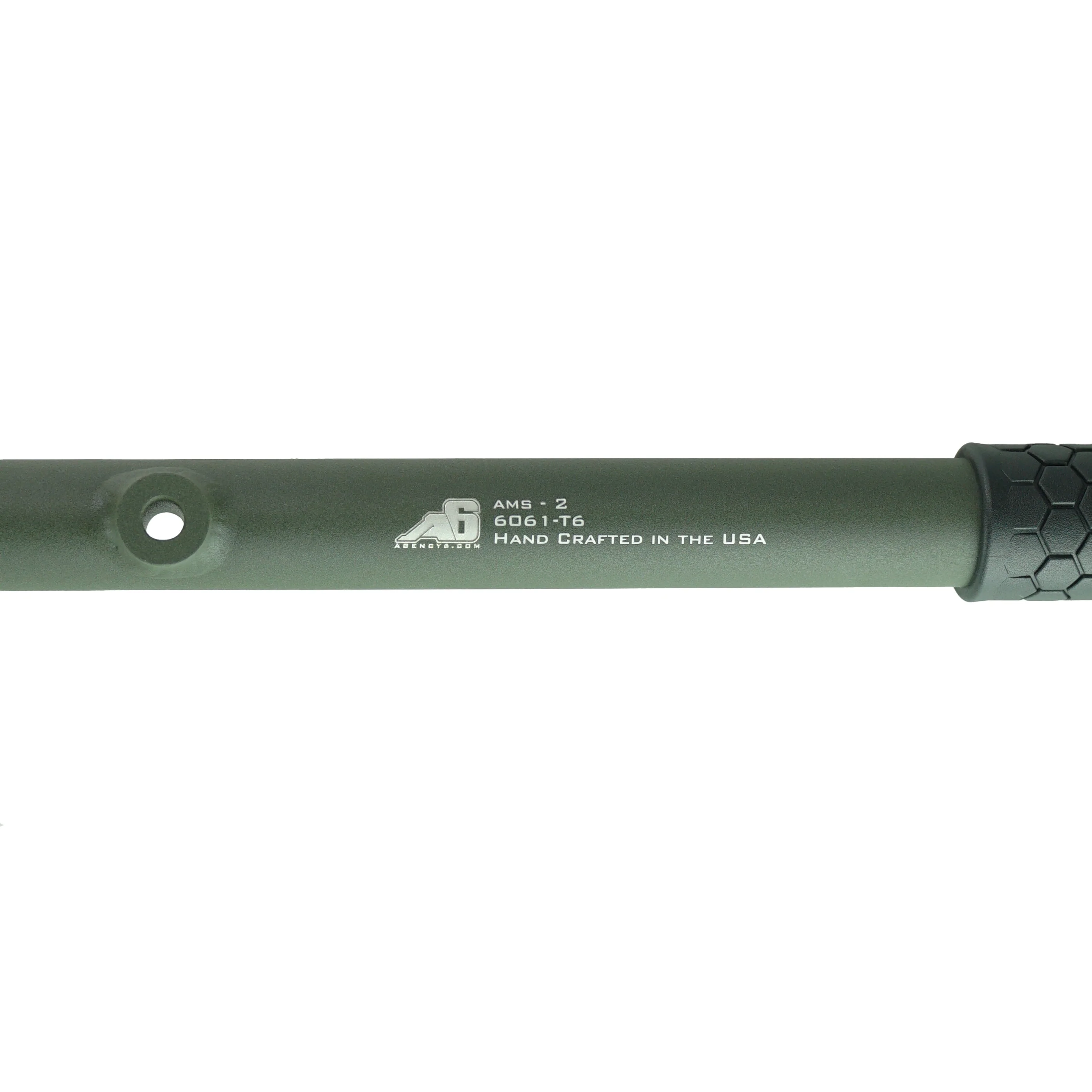 Agency 6™ Long Shovel - Powder Coat OD Green Texture