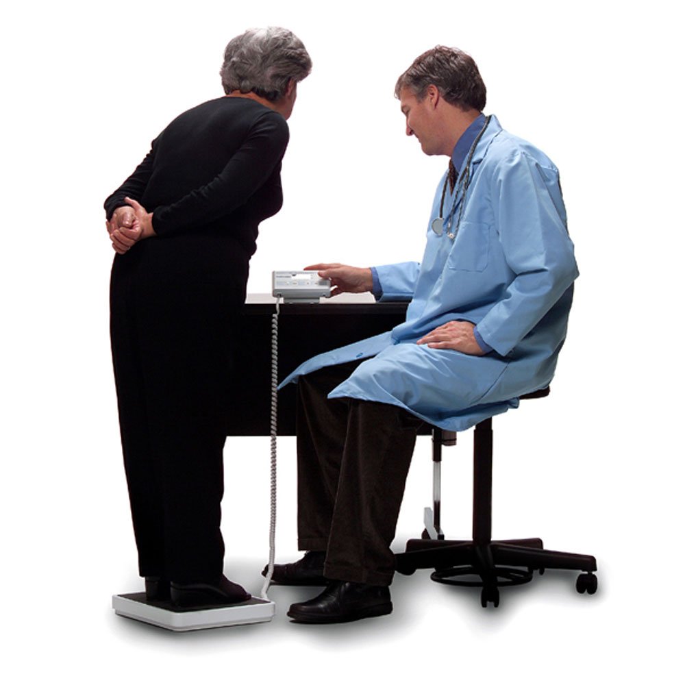 Health o meter 349KLX Digital Scale, Remote Display, Capacity 400 lb, Resolution 0.2 lb, 12-1/2