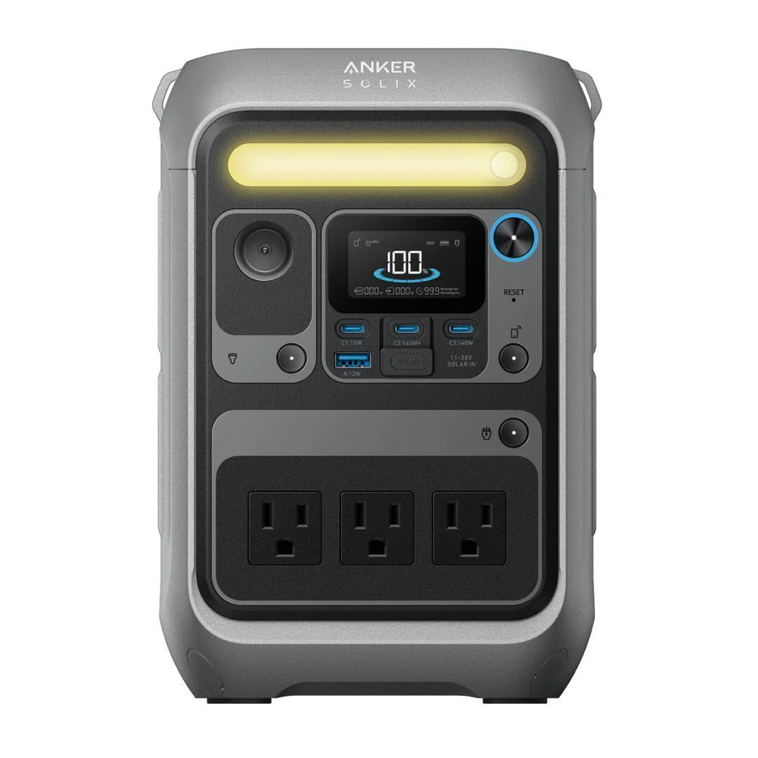 Anker SOLIX C300 Portable Power Station - With Strap