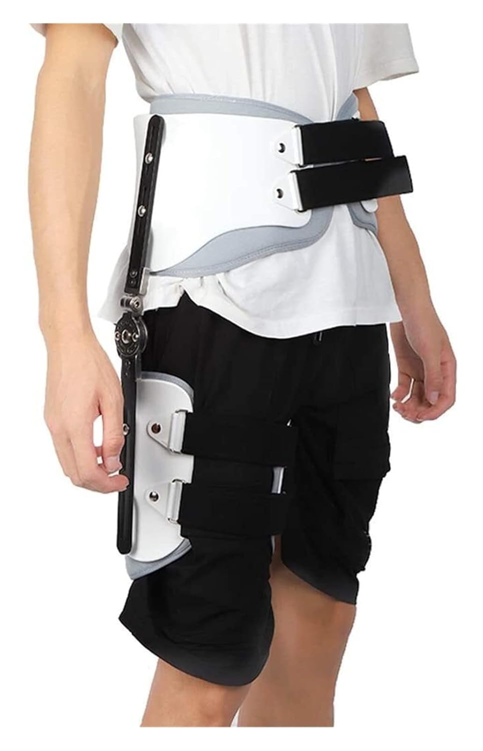 Hip Orthosis Hip Thigh Orthosis Brace Hip Fixation Protection from Hip Hip Support Brace Wound Relief Postoperative Rehabilitation (Right Leg