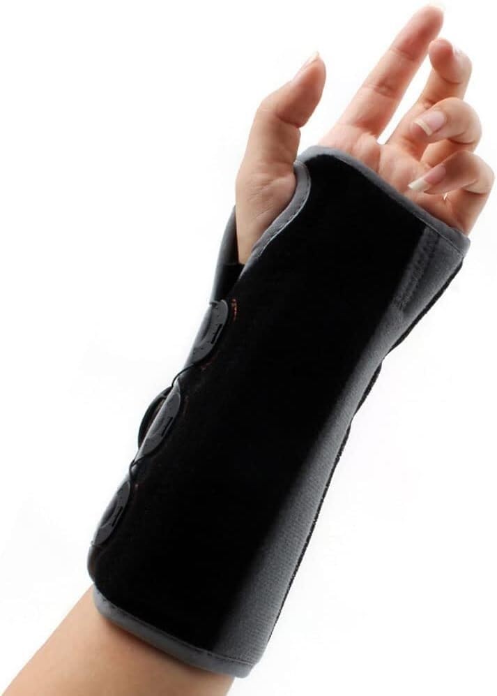 FoRes Wrist Support Splint Wrist Support Brace With Steel Plate Support Rotating Adjustment Intensity For Carpal Tunnel Syndrome For Arthritis, Tendonitis (Color : Left Hand)