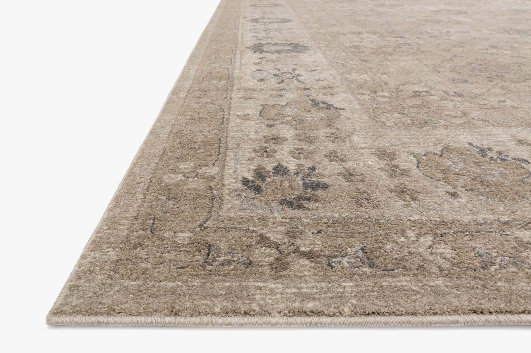 Loloi Century Collection - Transitional Power Loomed Rug in Taupe & Taupe (CQ-02)