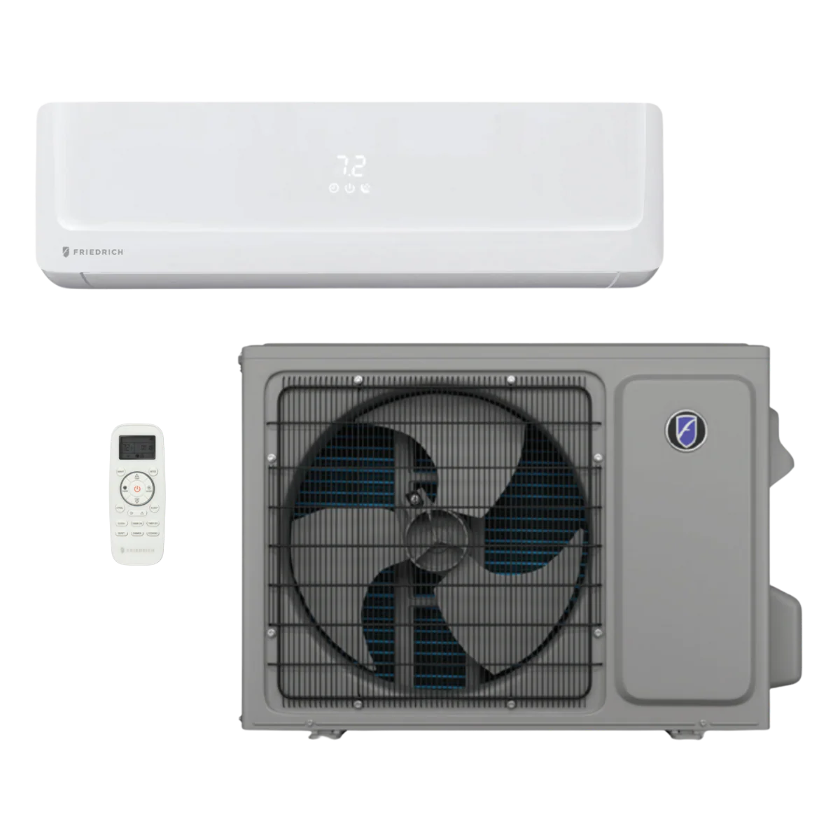 Friedrich 12,000 BTU Floating Air Pro Mini Split Heat Pump 230V