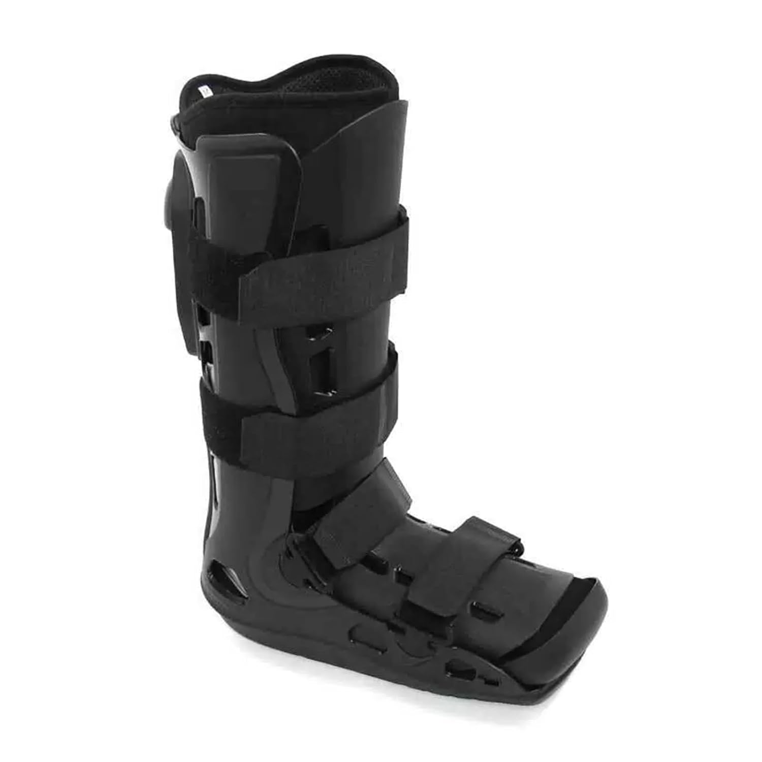 SFKLYU Orthosis Leg Brace Support, AFO Drop Foot Splint, Medical Cast Air Cam Walker, Walking Boot for Bone Fixation or Support in Case of Fracture,B Right,S