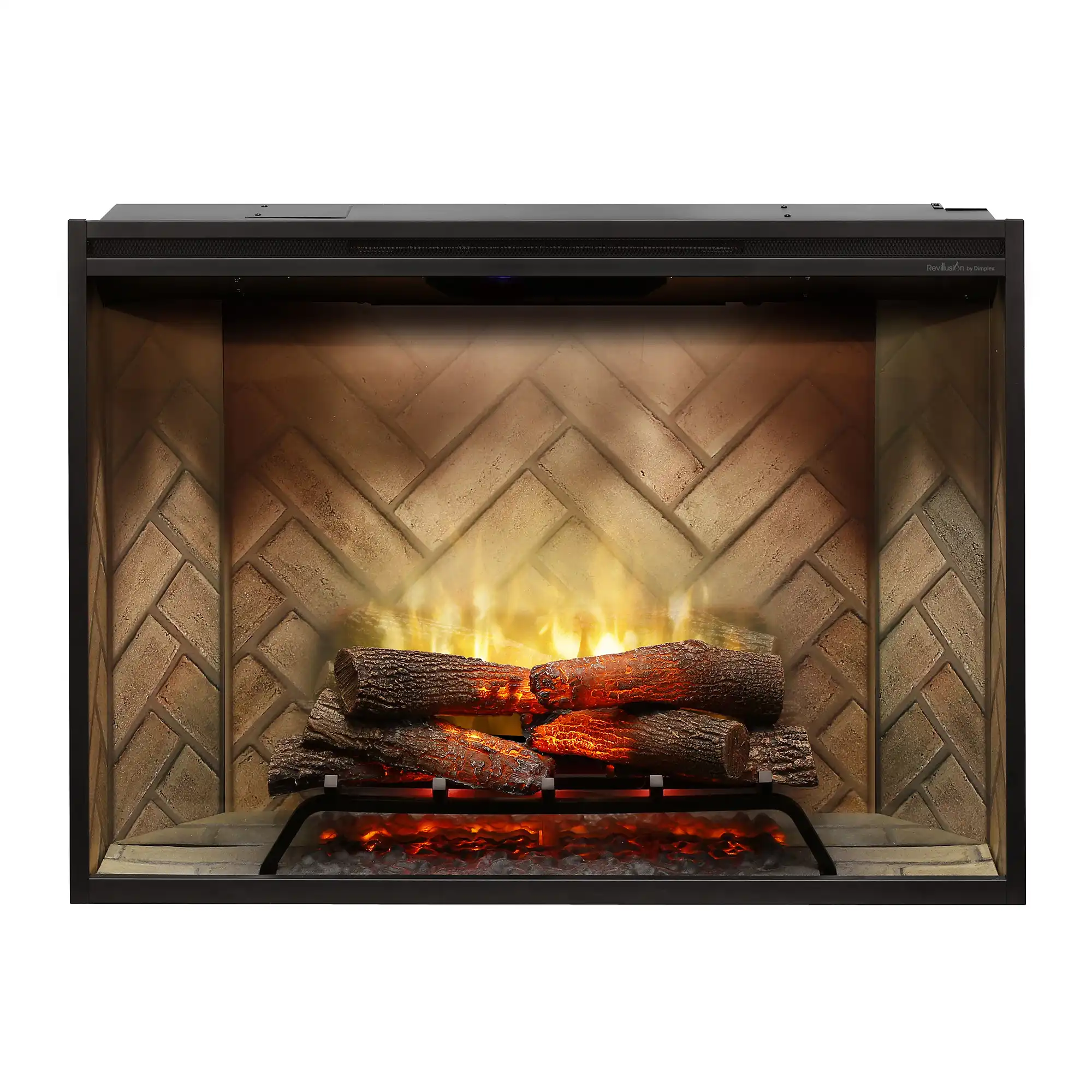 Dimplex Revillusion 42-Inch Built-in Electric Firebox, Herringbone (RBF42-FG)