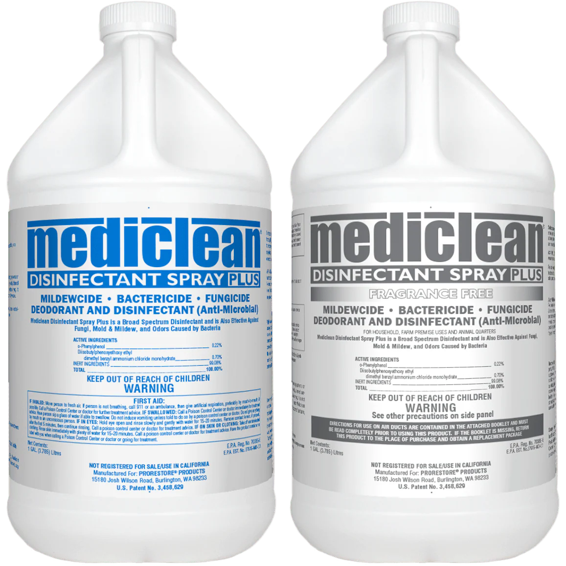 MediClean Disinfectant Spray Plus - Case of 4