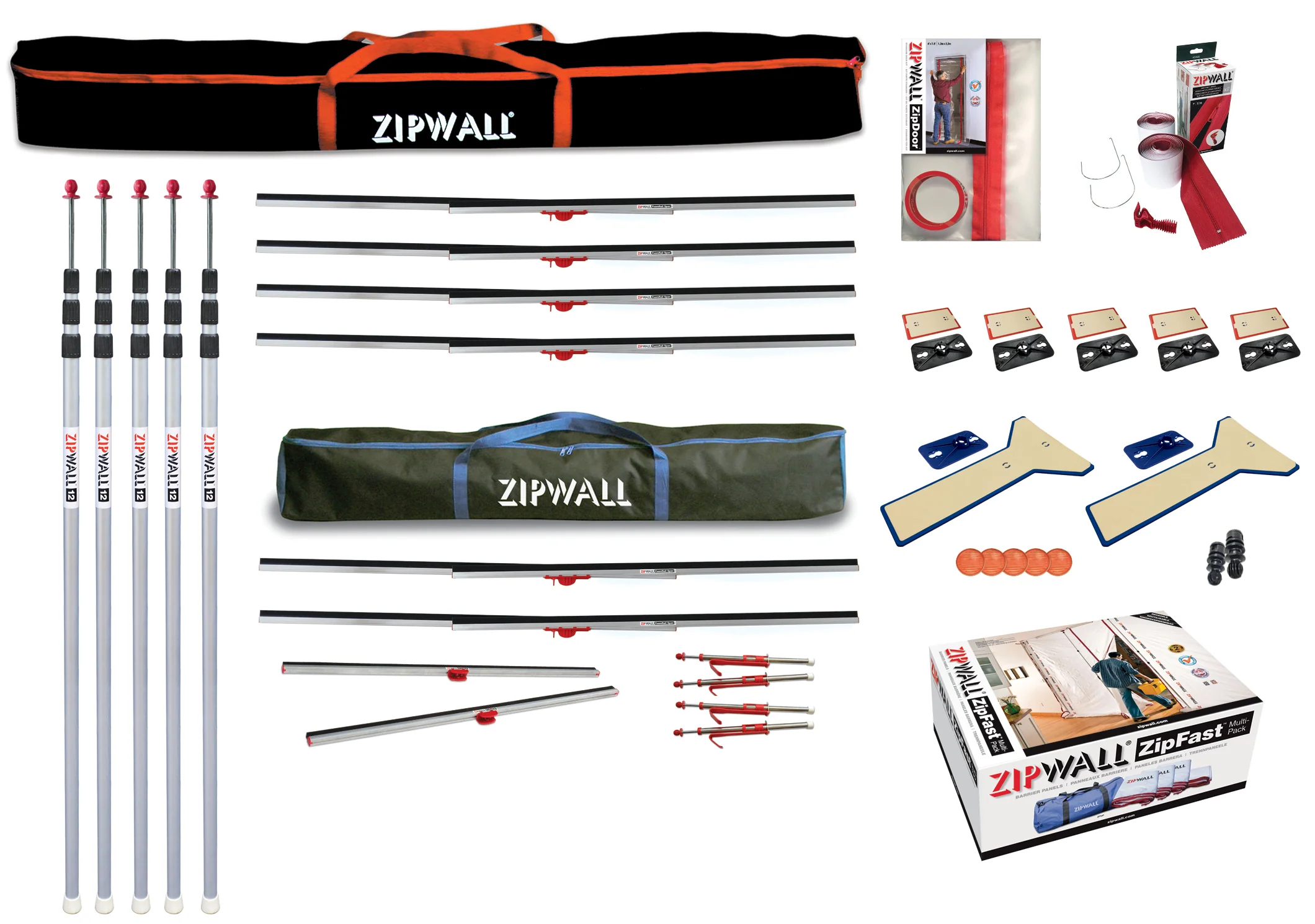 ZipWall Dust Barrier Toolkit