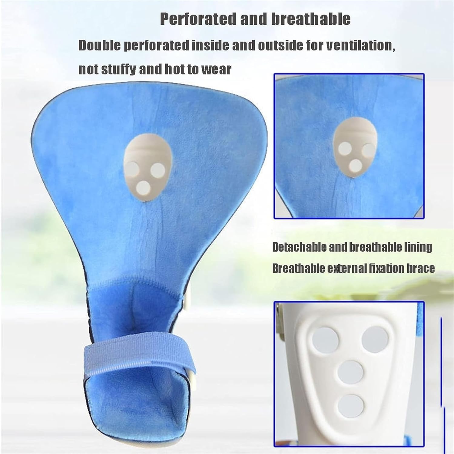 Kids AFO Drop Foot Brace, Kids Drop Foot Splint, Foot Brace Night Splint Support ​For Ankle Sprain Fracture Fixation Brace, Ankle Foot Orthosis Support, Broken Foot or Toe Recovery Cast.(Right,Large)