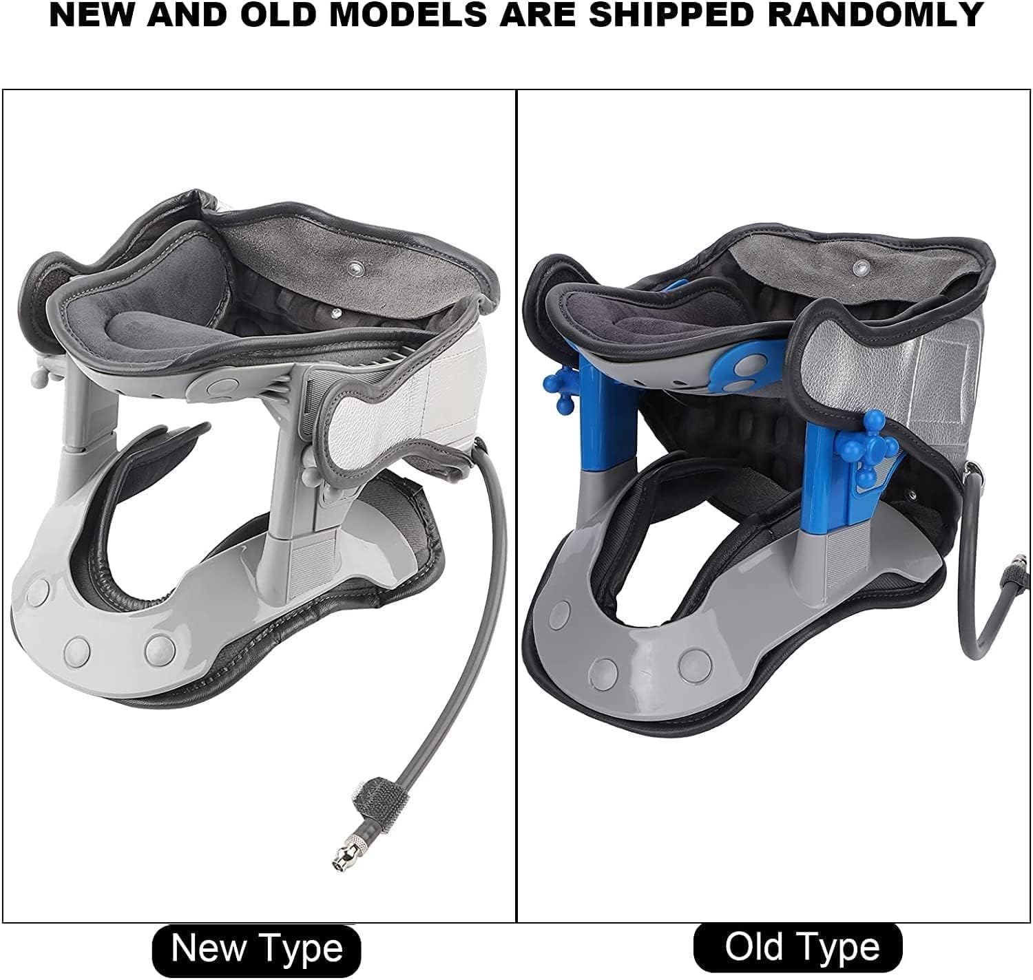 TIST Inflatable Adjustable Cervical Neck Collar Soft Neck Stretcher Neck Support Neck Stretching Cervical Collar Machine for Neck Pain Relief&