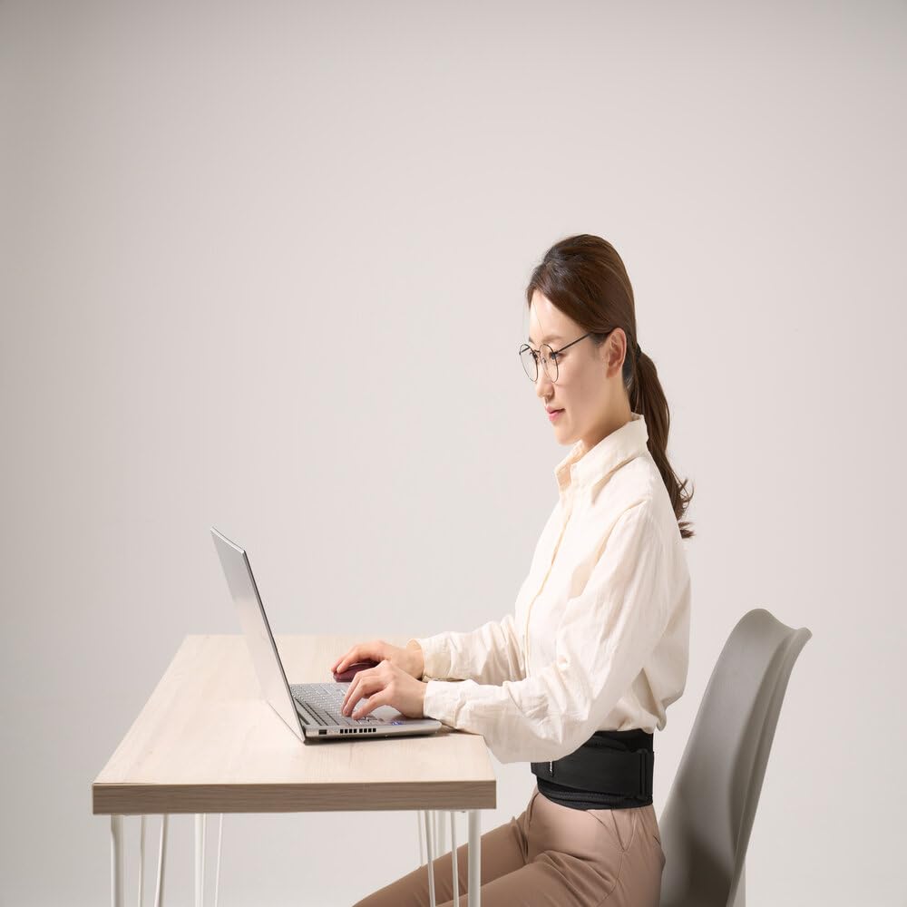 Pelvic Brace Breathable Neoprene Lumbar Abdominal Adjustable Sports Splint and Maternal Belly Back Pain Support