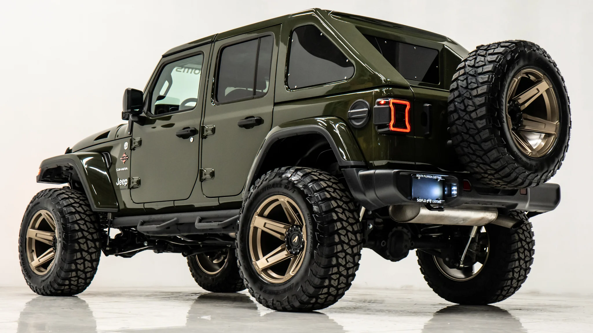 Apocalypse 5 Spoke Wheel for Jeep Wrangler and Gladiator 5 Lug (Bronze)