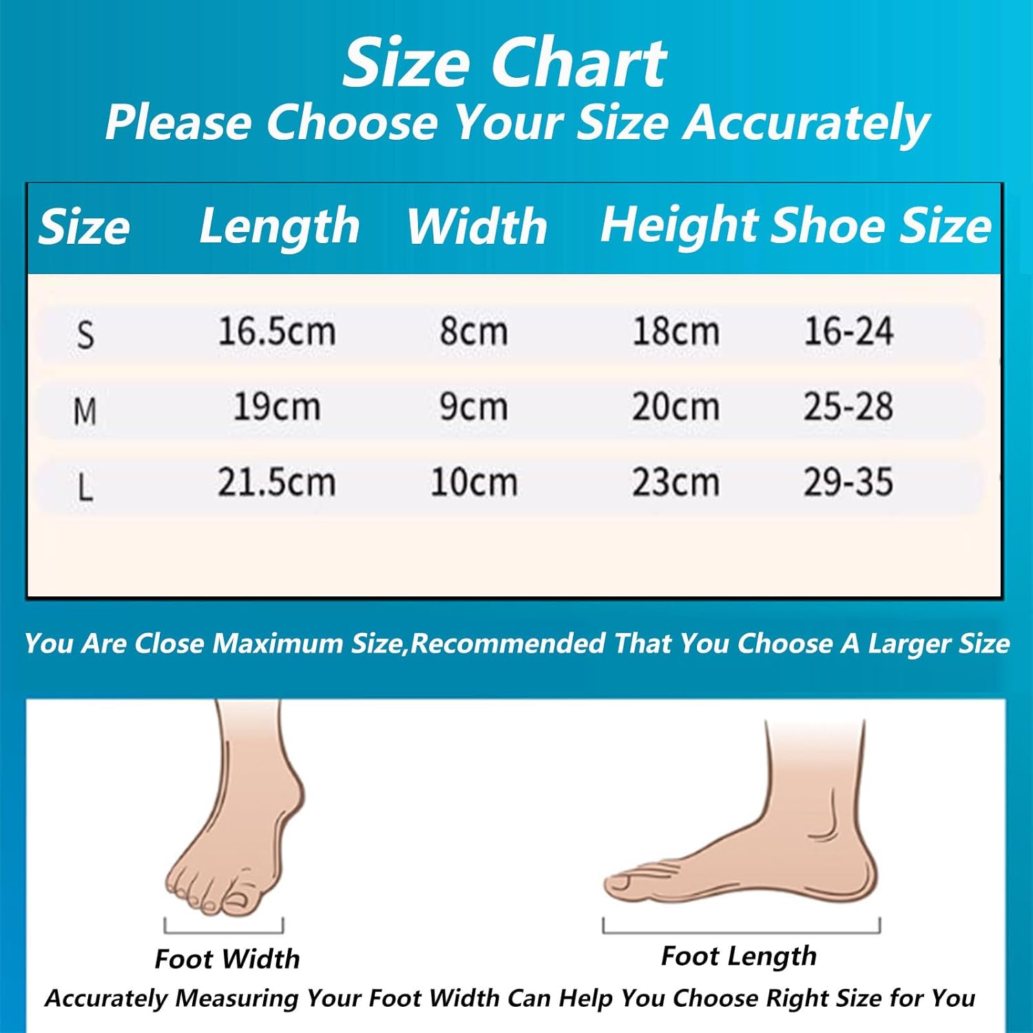 SFKLYU Kids AFO Drop Foot Brace, Ankle Foot Orthosis Night Splint, Pediatric AFO Kids Ankle Foot Brace,1 Pair