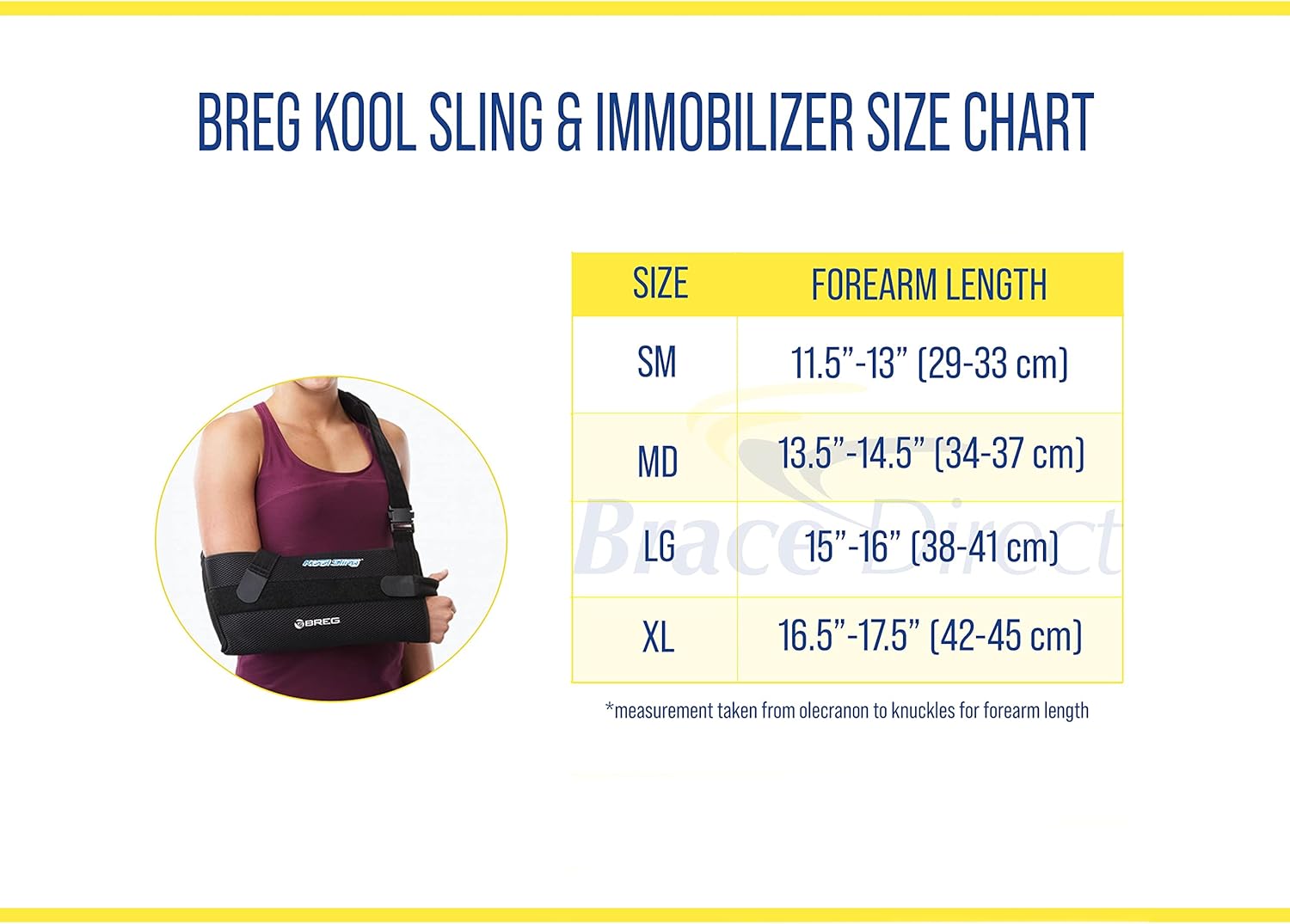 Breg KoolSling and Kool Sling Immobilizer