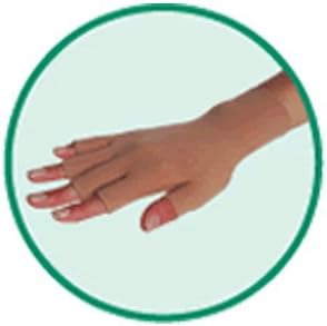 Helastic Gauntlet - Helastic Hand Portion with - Finger Stubs, Beige, Size 1, Extra Small, Compress