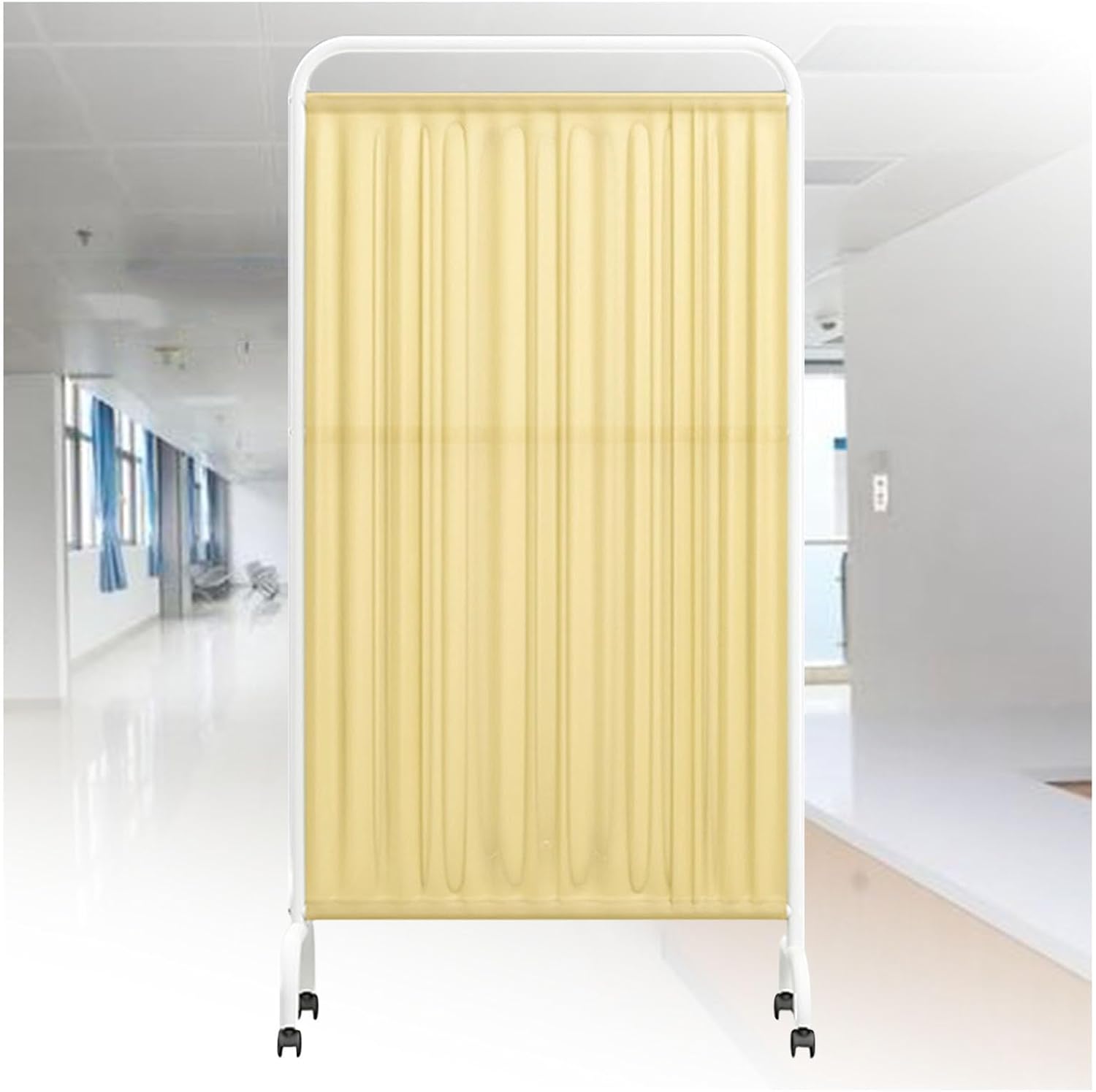 Yellow 5-Panel Medical Privacy Screen - 70.8