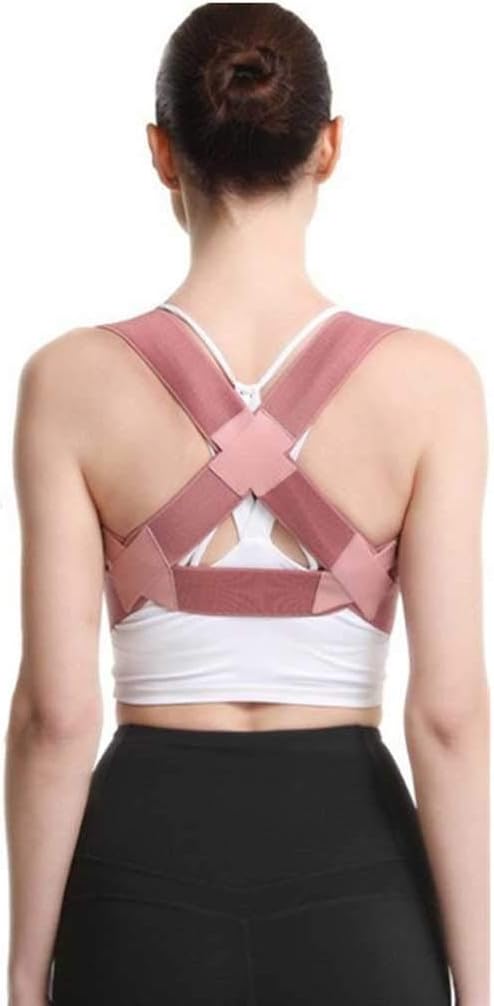 Adjustable Clavicle Posture Corrector Brace Support Belt Adjustable Posture Corrector Clavicle Back Posture Correction(D,Small-S)