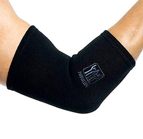 NKN Elbow Wrap 1823 - Elbow Compression Sleeve for Pain Relief from Tendonitis, Joint-Forearm Pain - Fit Arm Brace Protection for Men and Women - Medium