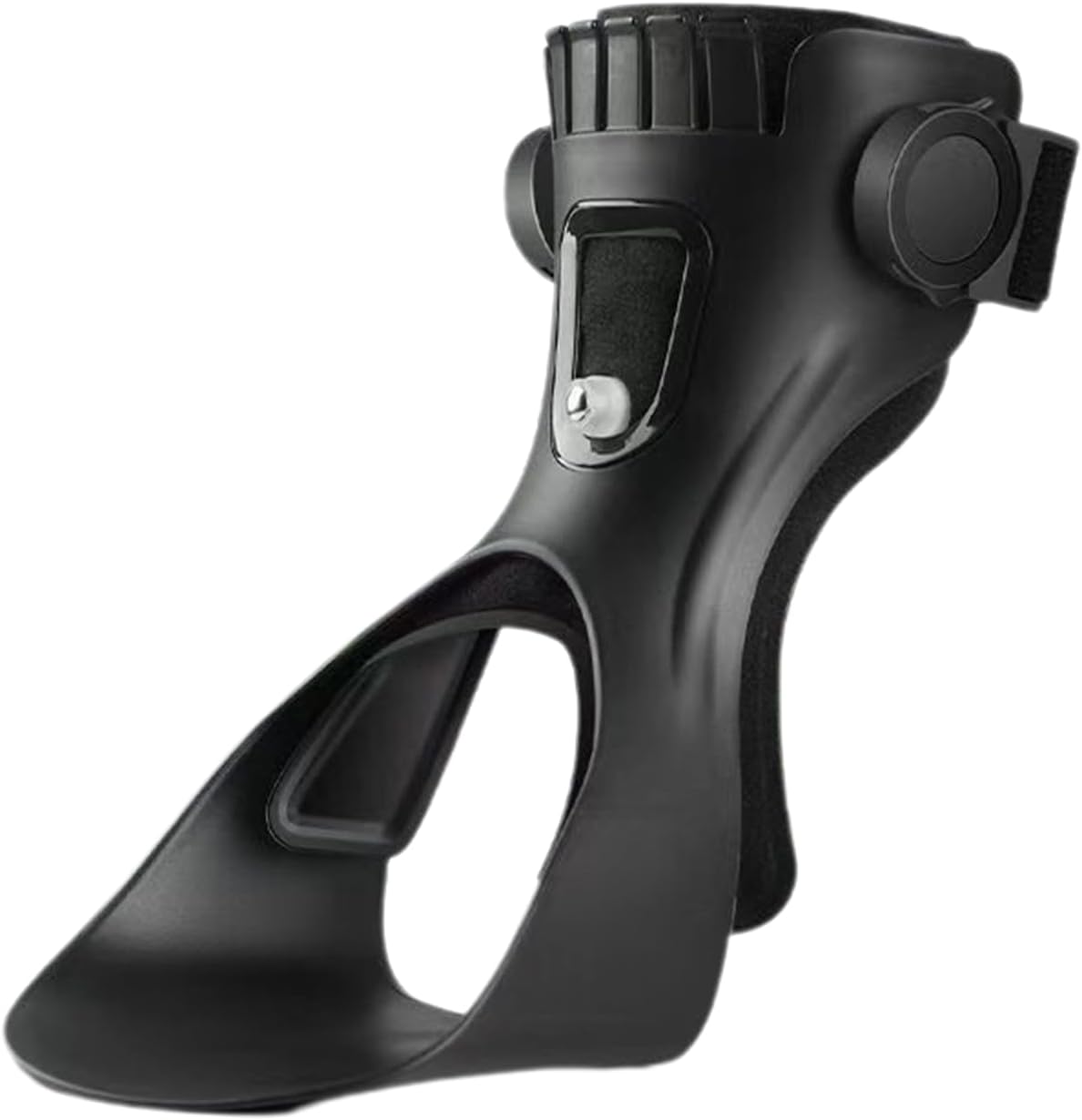 SFKLYU AFO Drop Foot Brace Orthosis, Lightweight Foot Support, Drop Foot Brace Stabilizer with Comfortable Inflatable Airbag for Walking with Shoes,A2 Left,L