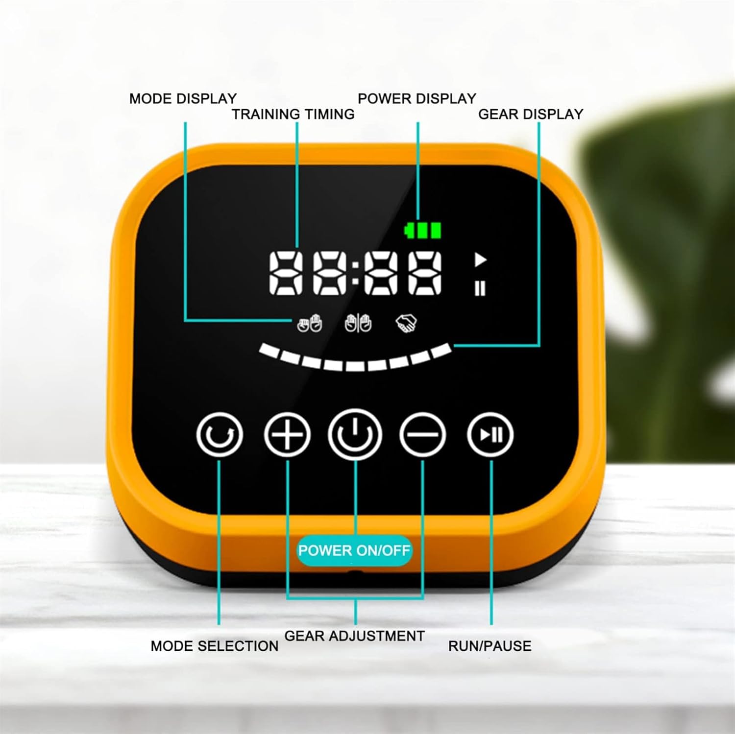 1 Pair Rehabilitation Robot Gloves, 2nd Generation Upgrade Rehabilitation Robot Gloves Both Hand, for Exercises Patients with Hand Dysfunct(Size:S Code,Color:Left+Right)