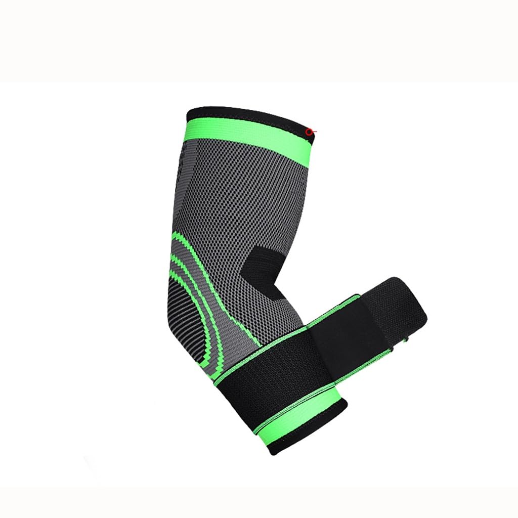HBJWOV Breathable Bandage Knitted Elbow Protector For Adult Fitness Basketball Elbow Protector(Medium)