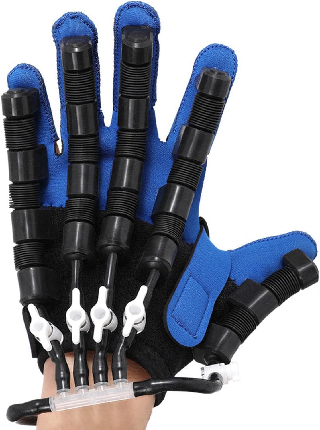 Stroke Hand Splint Assistive Gloves Stroke Hemiplegia Finger Exerciser for Stroke Hemiplegia Hand Function Recovery Relief Finger Cramps,Right-XL